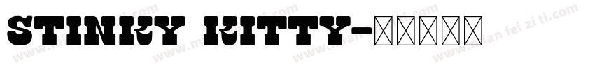 Stinky Kitty字体转换